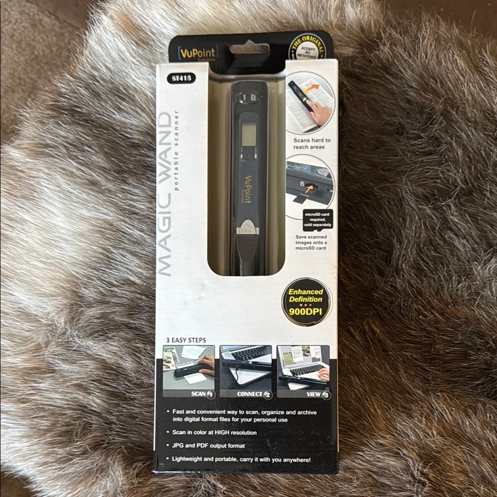 VuPoint Magic Wand Portable Scanner